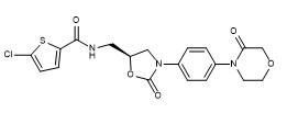 Reinheit 99% Rivaroxaban CAS keine 366789-02-8 weißen Pulver-APIs-Vermittler C19H18ClN3O5S