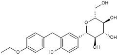 Weiße Reinheit 99% Dapagliflozin CAS No 461432-26-8 Pulver-C21H25ClO6