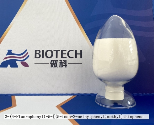 2 (4-Fluorophenyl) - [(5-Iodo-2-Methylphenyl) kristallenes Pulver Methyl-] Thiophen 5 CASs 898566-17-1