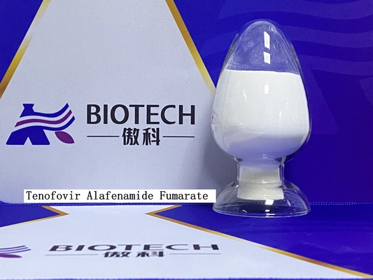 Fumarsaures Salz CAS No API-Vermittler Tenofovir Alafenamide 1392275-56-7 für TFA weiß zu elfenbeinfarbener Pulver Reinheit 99%