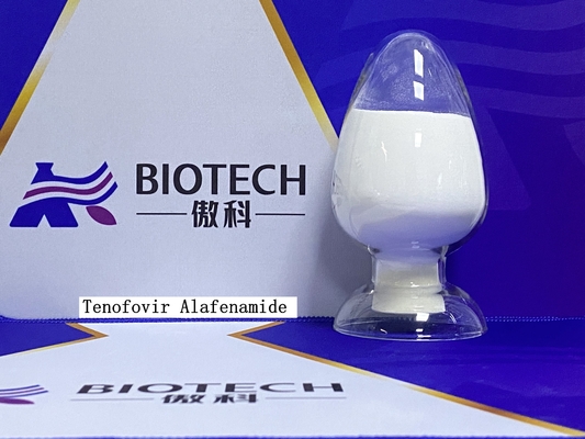 API-Vermittler Tenofovir Alafenamide CAS No 379270-37-8 für TFA weiß zu elfenbeinfarbener Pulver-Reinheit 99%