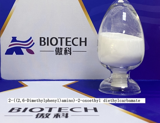 2-((2,6-Dimethylphenyl) Amino)-2-Oxoethyldiethylcarbamate für Leostesin Verunreinigung Weißes Pulver Reinheit 97%
