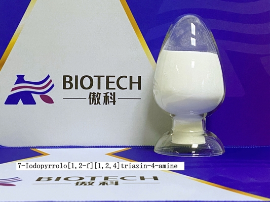 7-Iodopyrrolo [1,2-f] [1,2,4] triazin-4-amine CAS No 1770840-43-1 für gelbe Pulver Remdesivir Reinheit 95%