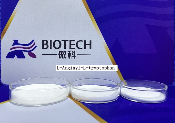 L Arginyl L Tryptophan-weißes Pulver 98% H Arg Trp OH- CAS No 25615-38-7 kurzgekettete Polypeptide