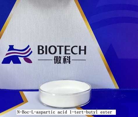 Boc-Asp-OtBu CAS No 34582-32-6 für weiße Reinheit 99% Pulver der Aminosäure-Ableitungen