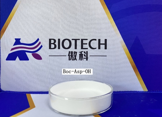 Boc-Asp-OH-, CAS No 13726-67-5 für weiße Reinheit 99% Pulver der Aminosäure-Ableitungen