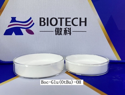Weiße Reinheit 99% Boc Glu OtBu OH- CAS No 13726-84-6 Pulver-C14H25NO6