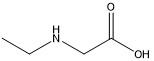 N-ETHYLGLYCINE heterozyklisches Mittel CAS No .627-01-0 C4H9NO2