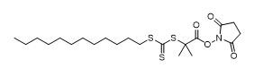 N-Succinimidyl-2-(dodecylthiocarbonothioylthio)-2-methylpropionat CAS-Nr. 925232-64-0 C21H35NO4S3