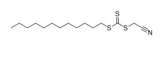 Metallchelat-Chromatographie-Cyanomethyldodecyltrithiocarbonat CAS-Nr. 796045-97-1 C15H27NS3 97 %