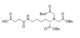 (S)-4-((6-(Benzyloxy)-5-(Bis(2-(Benzyloxy)-2-Oxoethyl)amino)-6-Oxohexyl)amino)-4-Oxobutansäure CAS 637331-50-1
