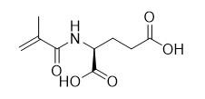 Metallchelat-Chromatographie Methacryloyl-L-Glutaminsäure CAS 34373-07-4 Reinheit 95%