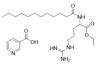 Kosmetische gesunde Lebensmittelzusatzstoffe N Alpha Lauroyl L Arginine Ethyl Ester 3 Picolinate