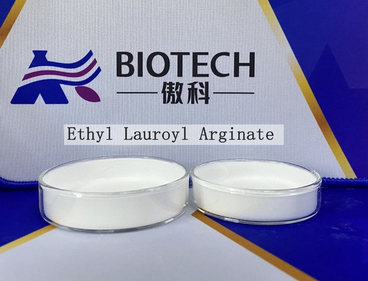 97% Ethyl Lauroyl Arginate CAS 48076-74-0 Weiße Pulver C20H40N4O3 Lebensmittelzusatzstoffe