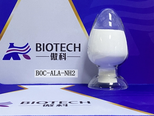 Aminosäurederivate Boc-Ala-NH2 CAS. 85642-13-3 Reinheit 98% des weißen Pulver-C8H16N2O3