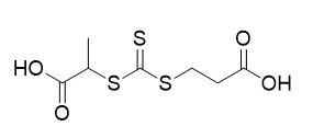 3 ((((1-Carboxyethyl) Thio) Carbonothioyl) Thio) Propansäure FLOSS Reagens CAS 870451-09-5 C7H10O4S3