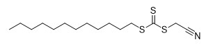 Dodecyl-Trithiocarbonate FLOSS Cyanomethyl Reagens CAS 796045-97-1 C15H27NS3 97%