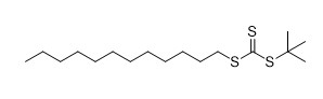 Tert-Butyl- Dodecyl-Carbonotrithioate-FLOSS Reagens CAS 1186022-26-3 C17H34S3 95%