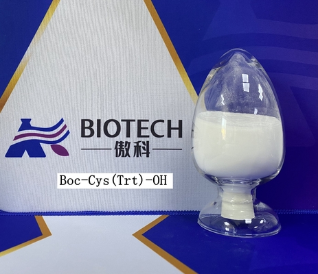 98% Aminosäure-Ableitungen CAS 21947-98-8 Boc-Cys (Trt) - Pulver OH- C27H29NO4S