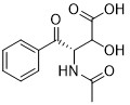 Threo-2-Hydroxy-3-Acetylamino-4-Oxo-4-Phenylbutansäure,87081-54-7