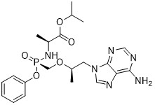 Tenofovir Alafenamid 379270-37-8 Zwischenprodukte von APIs