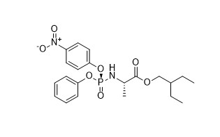 API-Vermittler N-S-4 Nitrophenoxy Phenoxyphosphinyl L Alanin 2 Ethylbutyl-Ester 1354823-36-1