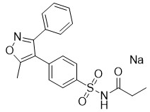 Natriumweiß oder Weiß ähnliche Pulver-Reinheit 98,5% CAS Nos 198470-85-8 Parecoxib