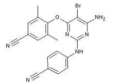 Reinheit 99% Etravirin CAS No 269055-15-4 weiße oder Weiß ähnliche Pulver-API-Vermittler
