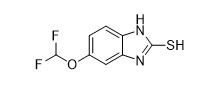 5-Difluoromethoxy-2-Mercapto-1H-Benzimidazol CAS No. 97963-62-7 weiß oder weg von den API-Vermittlern des weißen kristallinen Pulvers