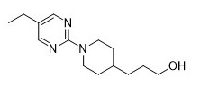 3-(1-(5-Ethylpyrimidin-2-Yl)Piperidin-4-Yl)Propan-1-Ol CAS 1046815-82-0 Pulver 98%