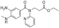 Ethyln [Benzoyl 3-amino-4- (methylamino)] - N-pyridin-2-yl-beta-alaninate CAS No .212322-56-0 weiß zum hellgelben Pulver