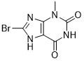 API-Vermittler 8-Bromo-3-methyl-3,7-dihydropurine-2,6-dione CAS No. 93703-24-3 elfenbeinfarbenes Pulver 99%
