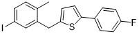 2 (4-Fluorophenyl) - [(5-Iodo-2-Methylphenyl) kristallenes Pulver Methyl-] Thiophen 5 CASs 898566-17-1