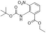 Weißes Pulver C14H18N2O6 der API-Vermittler-Ethyl2 ((Tert-Butoxycarbonyl) Amino) - 3-Nitrobenzoate CAS No 136285-65-9