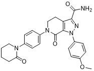 Apixaban CAS keine 503612-47-3 weißen kristallinen Pulver C25H25N5O4 Reinheit 99% APIs-Vermittler