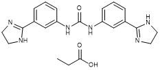 Reinheit 99% CASs 55750-06-6 Imidocarb-dipropionsauren Salzes weiß oder Gray White Crystalline Powder C22H26N6O3
