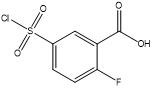 5 (Chlorosulphonyl) - 2-Fluorobenzoic saures heterozyklisches Mittel CAS No .37098-75-2
