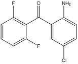 (2-Amino-5-Chlorophenyl) (2,6-Difluorophenyl) heterozyklisches Mittel CAS 28910-83-0 Methanone