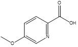 5-O-Methyl-Pyridin-2-Carboxylsäure Heterozyklische Verbindung CAS 29082-92-6 Reinheit 98%