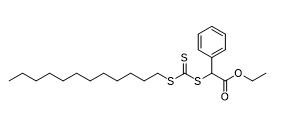 Ethyl 2-(((dodecylthio)carbonothioyl)thio)-2-phenylacetat CAS-Nr. 1079398-19-8 Reinheit 95 %