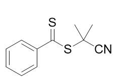 2-Cyanopropan-2-yl-benzodithioat CAS-Nr. 201611-85-0 C11H11NS2 Violettes rotbraunes Pulver 97 %