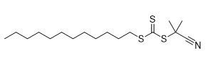 2-Cyano-2-[(dodecylsulfanylthiocarbonyl)sulfanyl]propan CAS-Nr. 870196-83-1 C17H31NS3 Gelber Feststoff