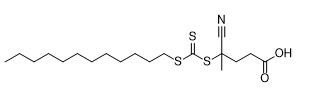 4-Cyano-4-dodecylsulfanylcarbothioylsulfanylpentansäure CAS-Nr. 870196-80-8 C19H33NO2S3 Cremefarbener bis gelber Feststoff