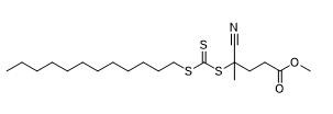 Methyl 4-Cyano-4-[(Dodecylsulfanylthiocarbonyl)Sulfanyl]Pentanoate CAS Nr. 870532-87-9 C20H35NO2S3 Gelbe Flüssigkeit