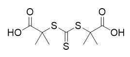 2,2'-(Thiocarbonylbis(Sulfandiyl))Bis(2-Methylpropansäure) CAS Nr. 355120-40-0 C9H14O4S3 Gelbes Pulver