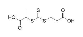 Metallchelat-Chromatographie 3-((((1-Carboxyethyl)Thio)Carbonothioyl)Thio)Propansäure CAS-Nr. 870451-09-5 C7H10O4S3