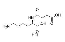 (3-Carboxypropanoyl)-D-Lysin-Hydrochlorid CAS-Nr. 887256-35-1 Metallchelat-Chromatographie 98 %