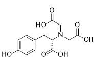 (S)-2,2'-((1-Carboxy-2-(4-hydroxyphenyl)ethyl)azandiyl)diessigsäure CAS 1000191-14-9 C13H15NO7