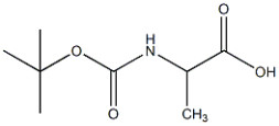 Hohe Reinheit N-Tert-Butoxycarbonyl-L-Alanin CAS 15761-38-3 Weißes Pulver MF C8H15NO4 EINECS Nr. 239-847-8