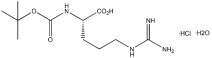 N-BOC-L-Argininhydrochlorid CAS 35897-34-8 Weißes Pulver Reinheit 98% Schmelzpunkt 109°C Lagerungssituation